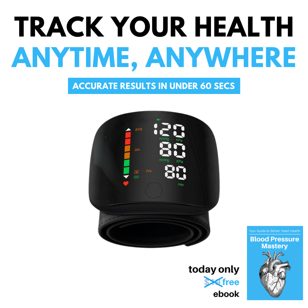 Smart Wrist Blood Pressure Monitor
