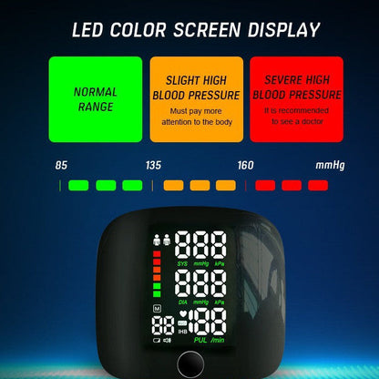 Smart Wrist Blood Pressure Monitor