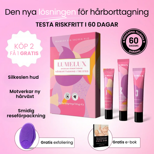 LumeLux Trilogy hårborttagningskit