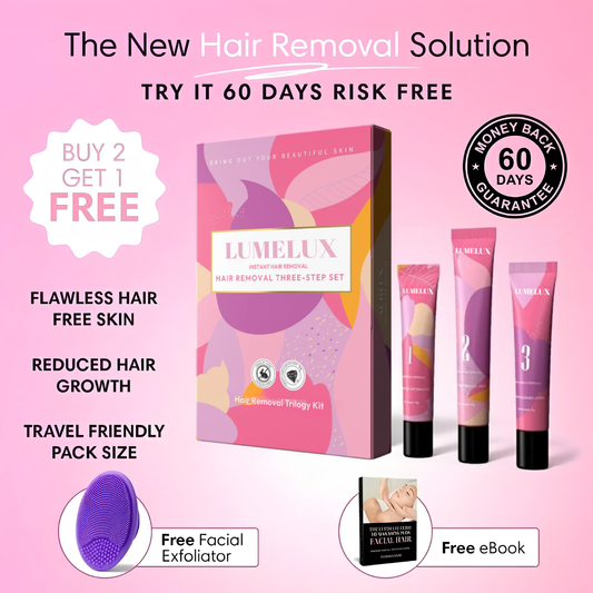LumeLux Hair Removal Trilogy Kit