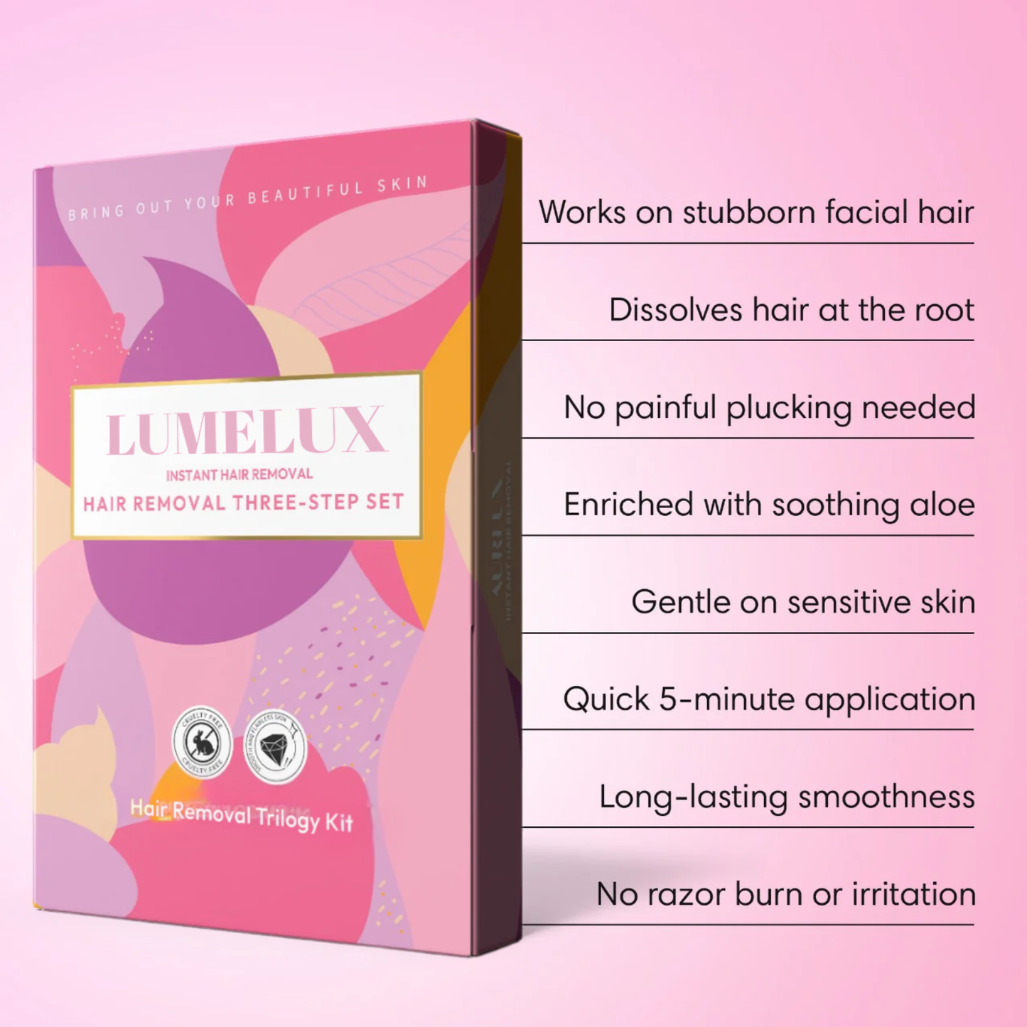 LumeLux Hair Removal Trilogy Kit
